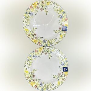 Royal Wessex UK set /2 Floral Dinner Plate